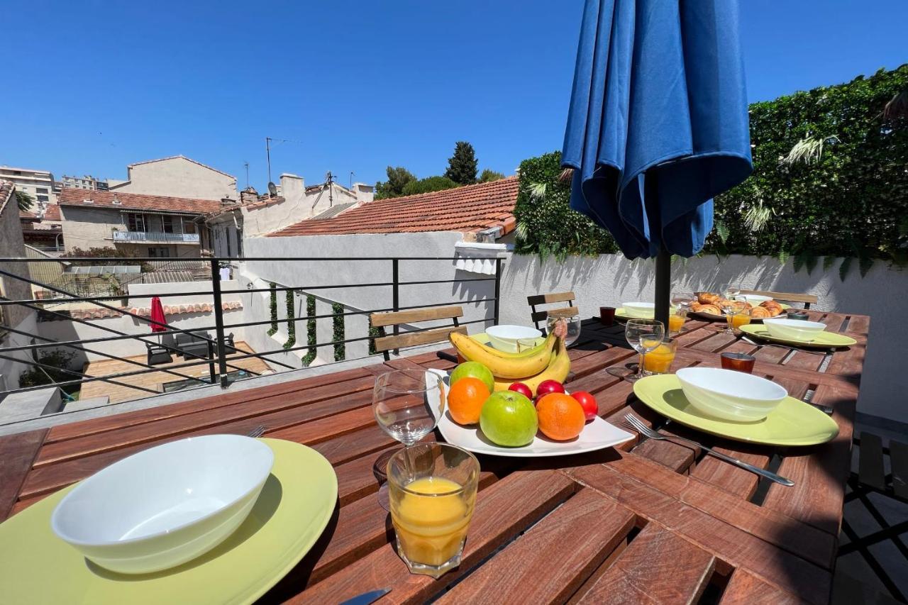 Le Tropical Piscine Et Terrasse Centre-Ville Marseille Luaran gambar
