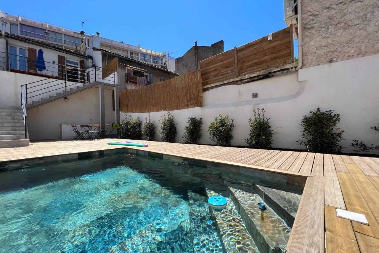 Le Tropical Piscine Et Terrasse Centre-Ville Marseille Luaran gambar