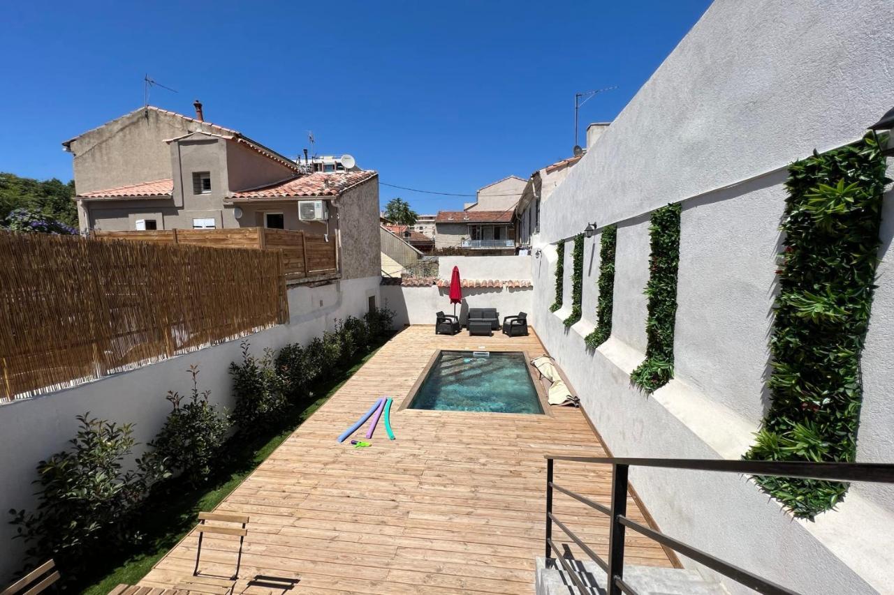 Le Tropical Piscine Et Terrasse Centre-Ville Marseille Luaran gambar